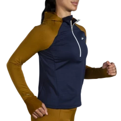 Brooks Women's Notch Thermal Hoodie 2.0