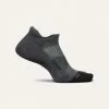 FEETURES (FLAGSHIP BRANDS Feetures Elite Max No Show Tab Gray
